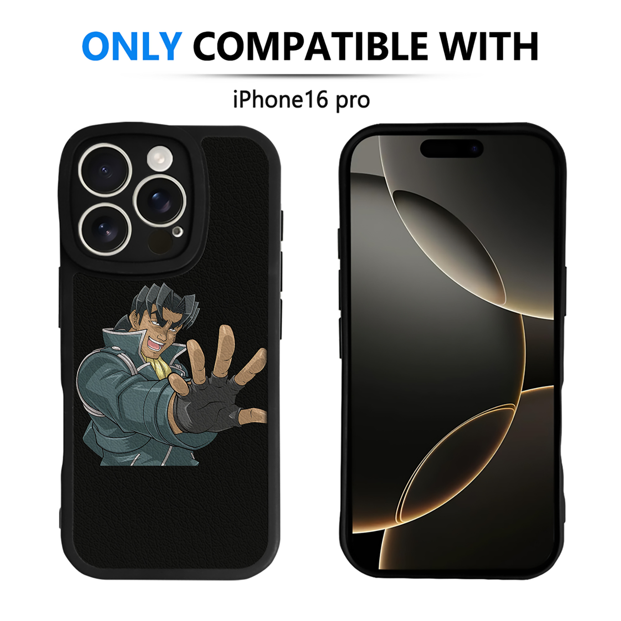 遊☆戯☆王 Yu-Gi-Oh! 【iPhone 16シリーズ対応】シリコンスマホケース（レザー調） 材質：シリコン